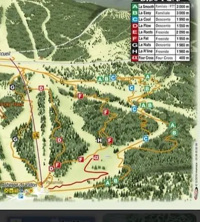 Chic T3 60 M2 Cosy 1 A 6 Personnes Rando, Nature, Bike Park, Station De Appartement